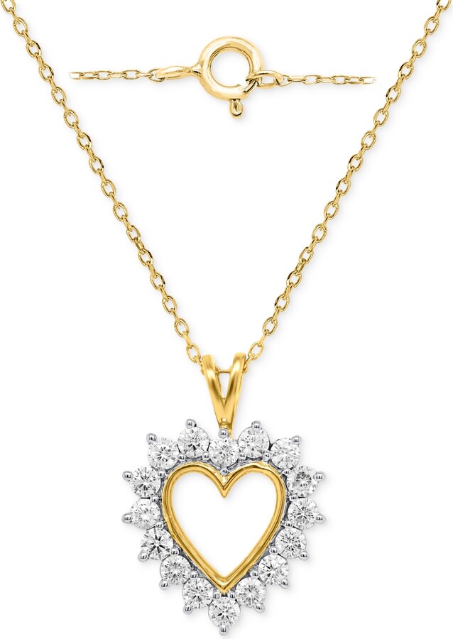 Forever Grown Diamonds Lab-Grown Diamond Heart 18\