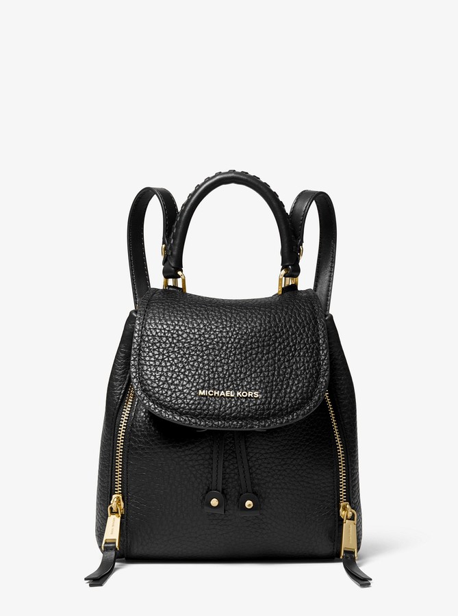 MICHAEL Michael Kors Viv Extra-Small Pebbled Leather Backpack - ShopStyle