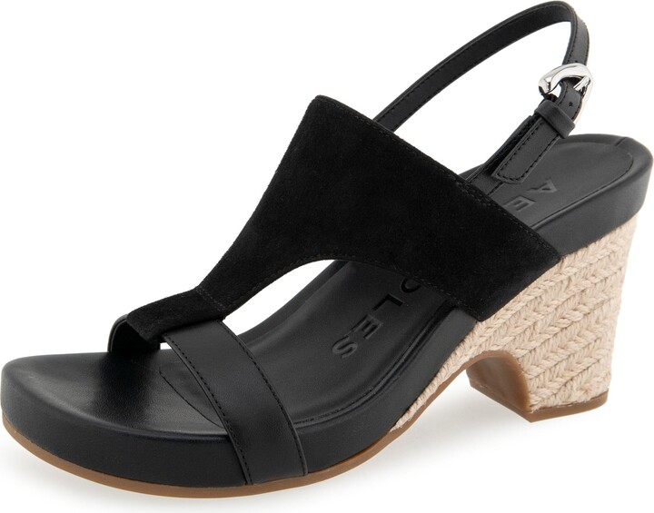 Phoenix Wedge Aerosoles Putnam Women's Wedge Sandals Black
