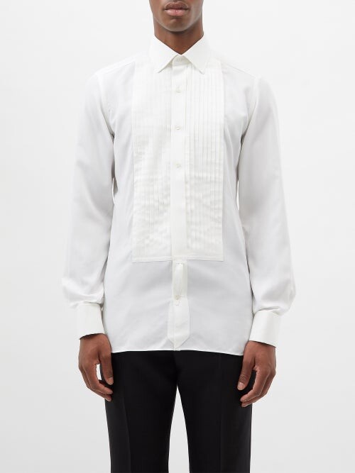 Tom Ford White Men's Dress Shirts | Shop the world's largest 