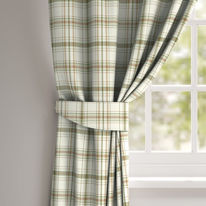 Dunelm Esk Made to Order Fire Retardant Tieback Esk Moss ShopStyle Decor