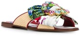 Thumbnail for your product : Dolce & Gabbana Floral Print Sandals