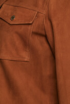 Thumbnail for your product : Sandro Jonhy nubuck shirt
