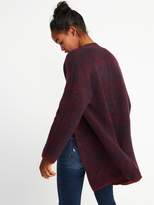 Thumbnail for your product : Old Navy Patterned Open Front Cardi-Coat for Women