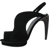Thumbnail for your product : CNC Costume National Black Suede Pumps