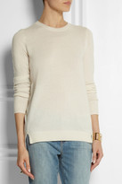 Thumbnail for your product : MICHAEL Michael Kors Mercerized wool and cashmere-blend sweater
