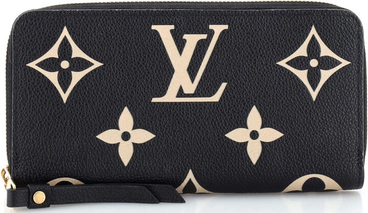 Louis Vuitton Brazza Wallet Monogram Galaxy Black Multicolor for Men