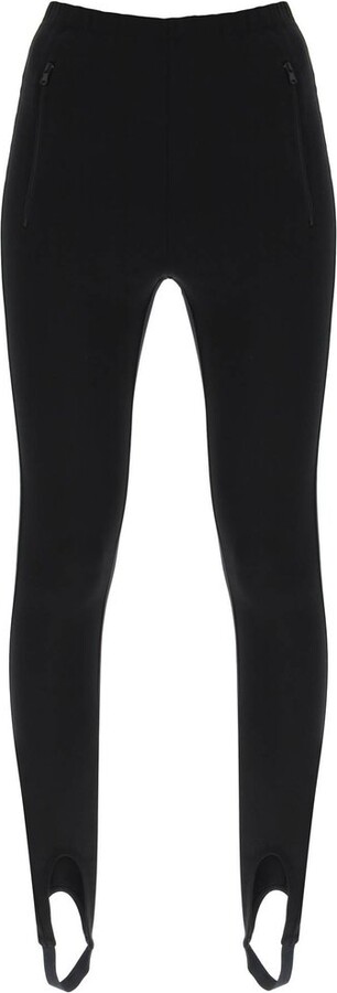 8 By YOOX RECYCLED POLY HIGH-WAIST STIRRUP LEGGINGS
