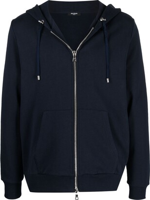Balmain Zip Hoodie | Shop The Largest Collection | ShopStyle