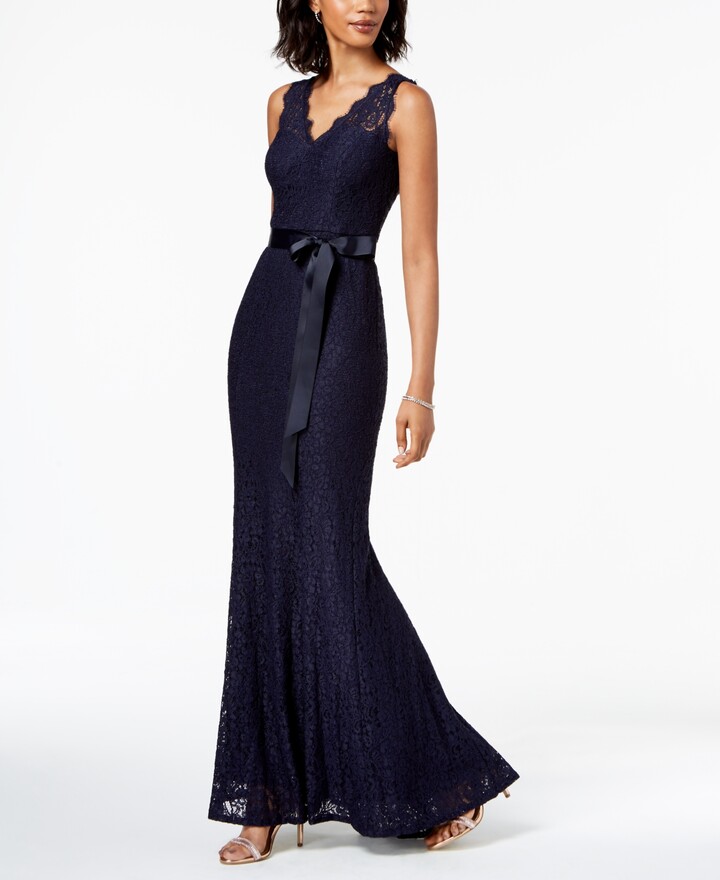 Adrianna Papell V Neck Women's Blue Dresses | ShopStyle