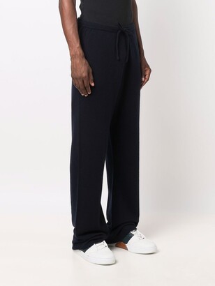 Extreme Cashmere Wide Leg Cashmere Track Trousers