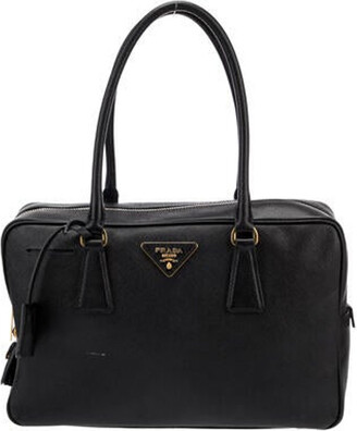 Prada Saffiano Lux Bauletto - ShopStyle Shoulder Bags