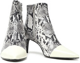 Thumbnail for your product : Rag & Bone Beha Snake-effect Leather Ankle Boots