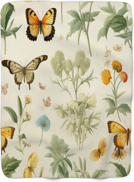 MentionedYou Botanical Bloom Dance - 1 Piece Blanket