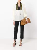 Thumbnail for your product : Etro embroidered open neck top