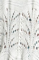 Thumbnail for your product : Sun & Shadow Lace Inset Cable Knit Open Cardigan (Juniors)