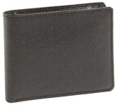 Thumbnail for your product : Joseph Abboud black caviar leather passcase wallet