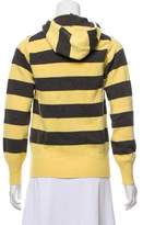 Thumbnail for your product : Clements Ribeiro Hooded Striped Sweater
