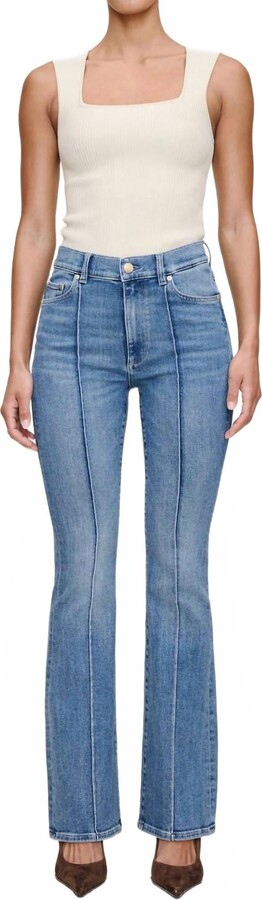 DL1961 - Women's Bridget Boot High Rise Instasculpt 33" Jeans In Blue