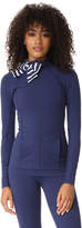 Thumbnail for your product : Beyond Yoga x Kate Spade New York Sailing Stripe Neck Bow Jacket