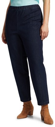 Lafayette 148 New York, Plus Size Murray Pull-On Skinny Jeans