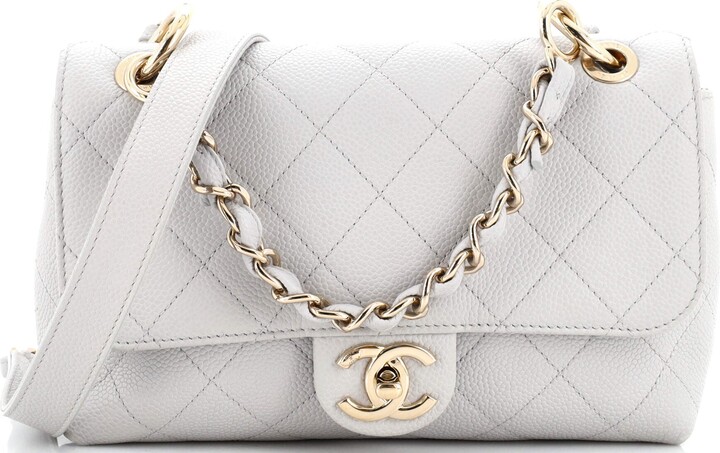 Chanel Gray Handbags