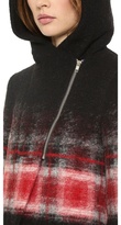 Thumbnail for your product : Thakoon Hooded Trapeze Ombre Jacket