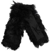 Thumbnail for your product : Adrienne Landau black fur wrap scarf