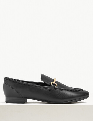 Marks and Spencer Leather Bar Pumps