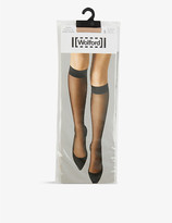 Thumbnail for your product : Wolford Satin touch pop-socks, Women's, Size: Small, Gobi