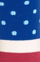 Thumbnail for your product : Hot Sox American Flag Crew Socks