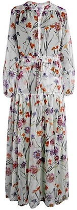 Eywasouls Malibu Laeticia Floral Print Maxi Dress