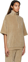 Thumbnail for your product : Essentials Tan Cotton Turtleneck