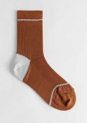 And other stories Stripe Ankle Socks