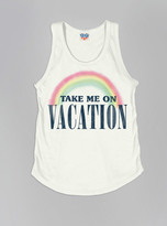 Thumbnail for your product : Junk Food Clothing Kids Girls Take Me On Vacation Tank-sugar-m