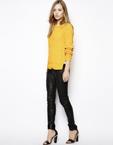 Thumbnail for your product : Whistles Atlanta Boxy Jumper in Neon Stitch
