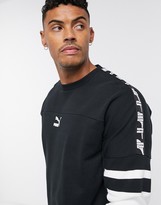 Thumbnail for your product : Puma Archive Taped Sweatshirt Black