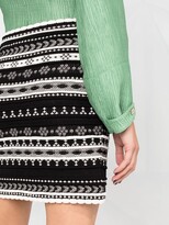 Thumbnail for your product : Ermanno Scervino Fair-Isle Knitted Skirt