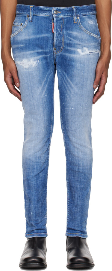 DSQUARED2 Blue Skater Jeans