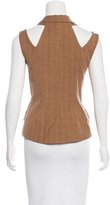 Thumbnail for your product : Yigal Azrouel Cutout Virgin Wool Vest