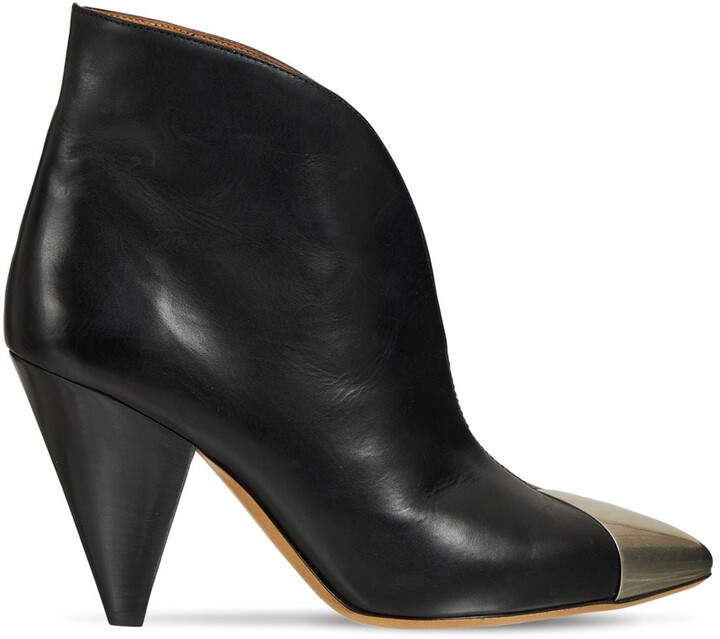 Isabel Marant Leather Ankle Boots | Shop the world's largest 