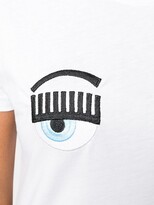 Thumbnail for your product : Chiara Ferragni Flirting embroidered logo T-shirt