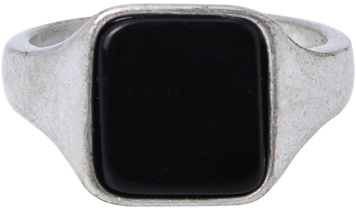 Black Stone Ring For Men | Shop the world's largest collection of 