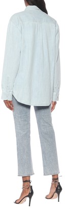 Etoile Isabel Marant Galisea cotton-chambray shirt