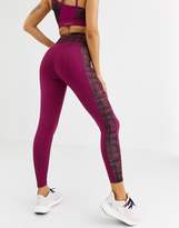 Thumbnail for your product : Wolfwhistle Wolf & Whistle tie dye leggings in purple
