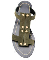 Thumbnail for your product : Tom Ford T-bar studded sandals