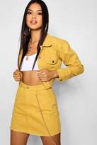 Thumbnail for your product : boohoo Mustard Denim Jacket