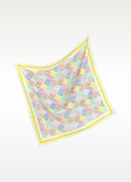 Thumbnail for your product : Fendi New Zucca Twill Silk Square Scarf