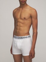 Thumbnail for your product : Dolce & Gabbana Logo Cotton Boxer Briefs