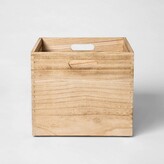 Wooden Cube Storage